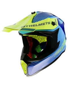 Casco MT Falcon System Gloss Amarillo Fluor