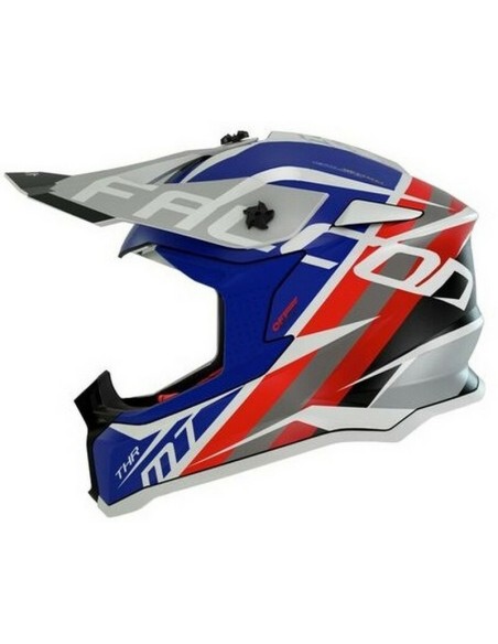 Casco MT Falcon THR Gloss Azul