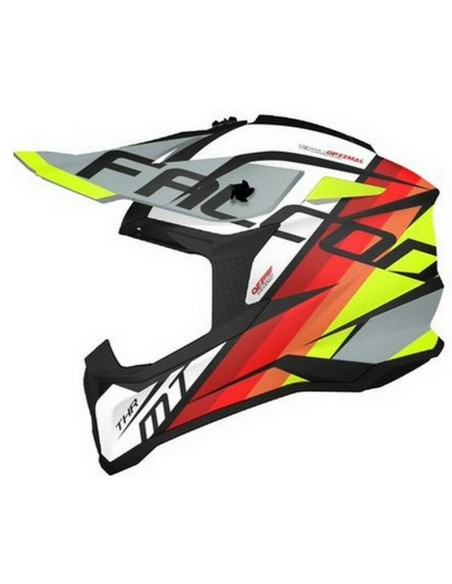 Casco MT Falcon THR Gloss Blanco