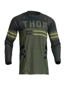 Jersey Infantil Thor Pulse Combat Verde