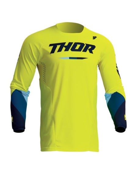 Jersey Infantil Thor Pulse Tactic Amarillo Fluor