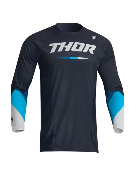 Jersey Infantil Thor Pulse Tactic Azul Marino