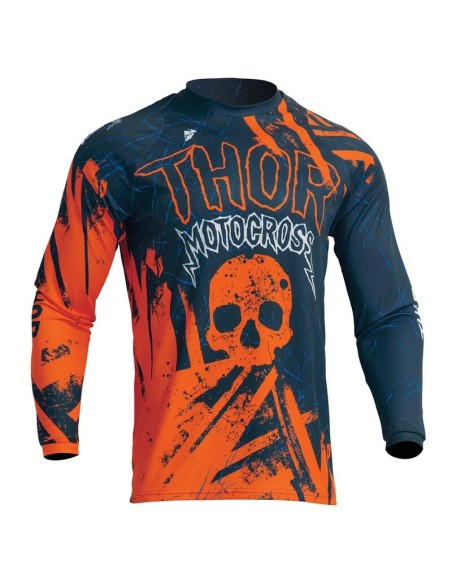 Jersey Infantil Thor Sector Gnar Azul Marino