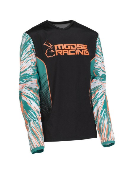 Jersey Infantil Moose Racing Agroid Naranja/Negro