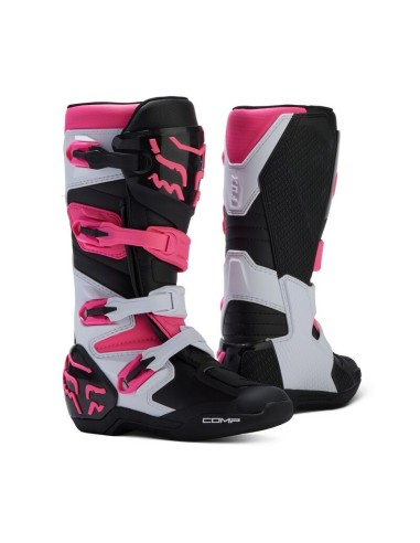 Botas Mujer Fox Comp Negro/Rosa