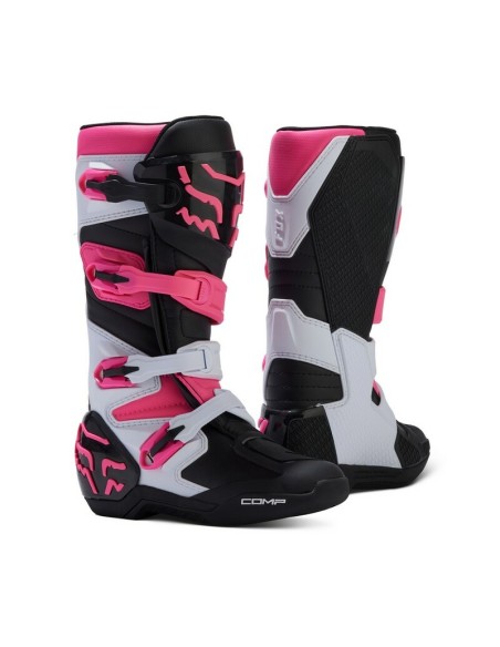 Botas Mujer Fox Comp Negro/Rosa