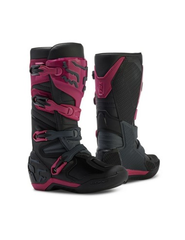 Botas Mujer Fox Comp Negro/Granate