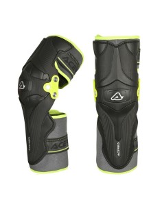 Rodilleras Semi Ortopédicas Acerbis X-Strong Negro/Amarillo