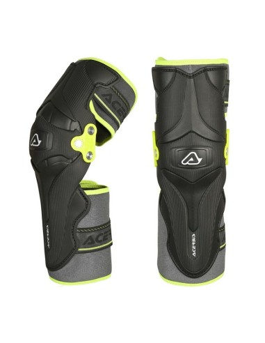Rodilleras Semi Ortopédicas Acerbis X-Strong Negro/Amarillo