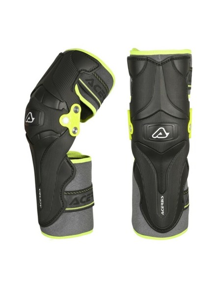 Rodilleras Semi Ortopédicas Acerbis X-Strong Negro/Amarillo