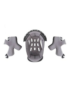 Recambio Interiores Casco Acerbis Steel Carbon/X Pro VTR Negro/Gris