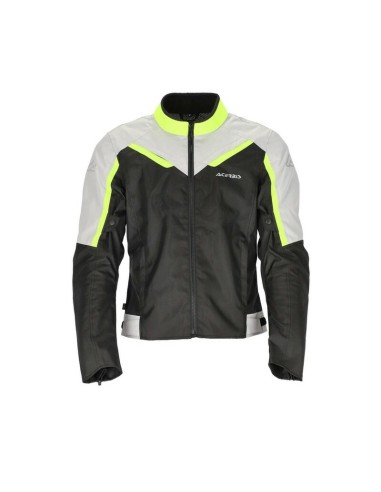 Chaqueta Acerbis CE X-Mat Gris/Amarillo