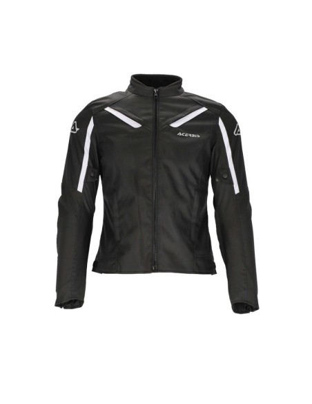 Chaqueta Acerbis CE X-Mat Negro/Blanco