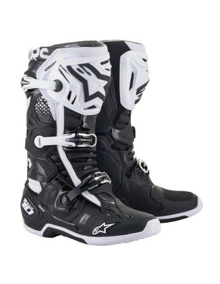 Botas Alpinestars Tech 10 Negro/Blanco
