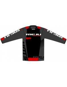 Jersey Rieju Hard Negro/Gris/Rojo