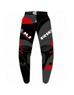 Pantalón Rieju Hard Negro/Gris/Rojo