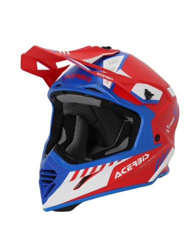 Casco Acerbis X-Track MIPS Rojo/Azul