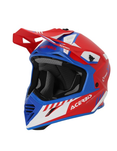 Casco Acerbis X-Track MIPS Rojo/Azul