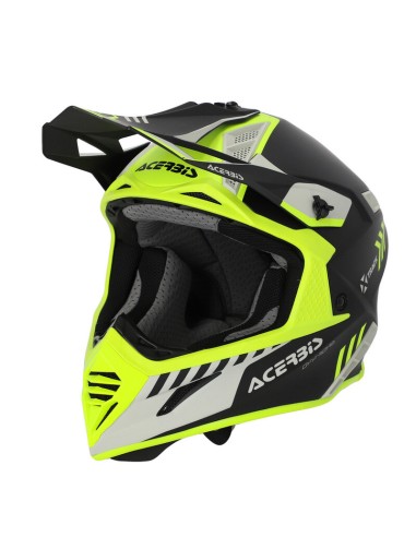 Casco Acerbis X-Track MIPS Amarillo Fluo/Negro