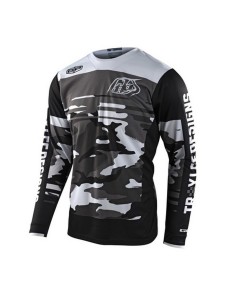 Jersey Troy Lee Designs GP Formula Camuflaje Negro