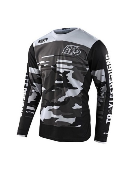 Jersey Troy Lee Designs GP Formula Camuflaje Negro