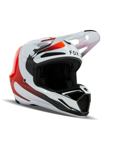 Casco Fox V3 Magnetic Blanco