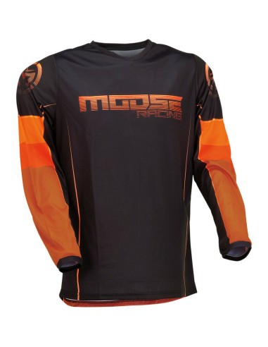 Jersey Moose Racing Qualifier Naranja/Gris