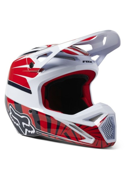 Casco Fox V1 Goat Rojo