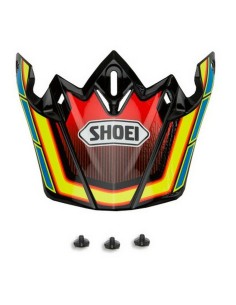 Recambio Visera para Casco Shoei V-430 VFX-W Rojo/Amarillo