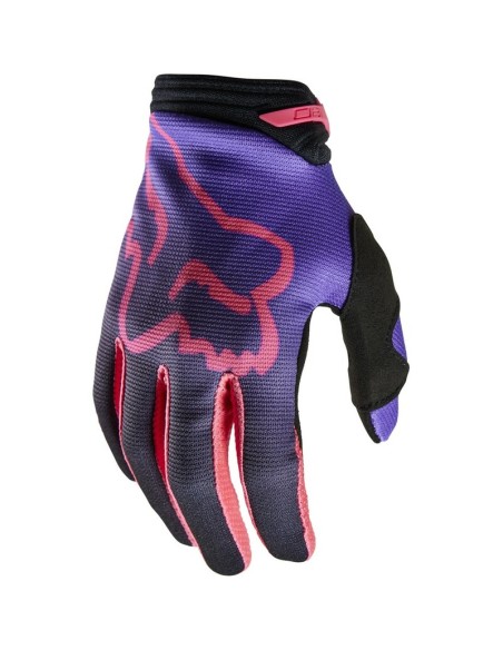 Guantes Mujer Fox 180 Toxsyk Negro/Rosa