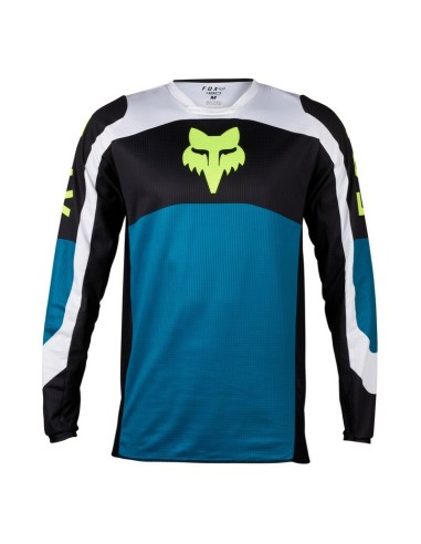 Jersey Fox 180 Nitro Azul/Blanco/Negro