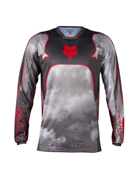 Jersey Fox 180 Atlas Gris/Rojo