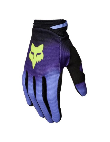 Guantes Fox 180 Interfere Negro/Azul