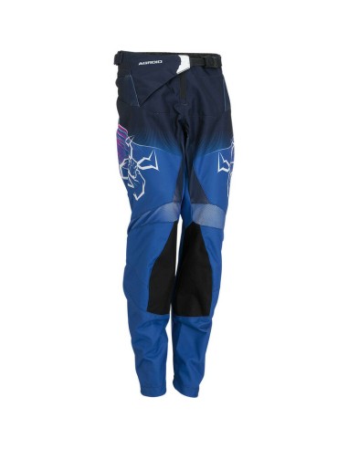 Pantalón Infantil Moose Racing Agroid Rosa/Azul