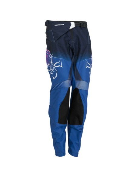 Pantalón Infantil Moose Racing Agroid Rosa/Azul