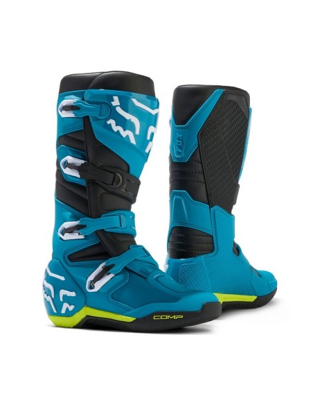 Botas Fox Comp Azul/Amarillo