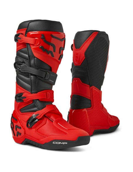 Botas Fox Comp Rojo Fluo