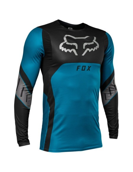 Jersey Fox Flexair Ryaktr Negro/Azul
