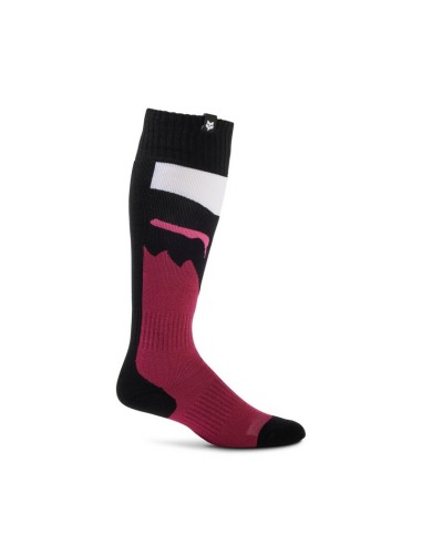 Calcetines Gruesos Mujer Fox 180 Flora Negro/Rosa