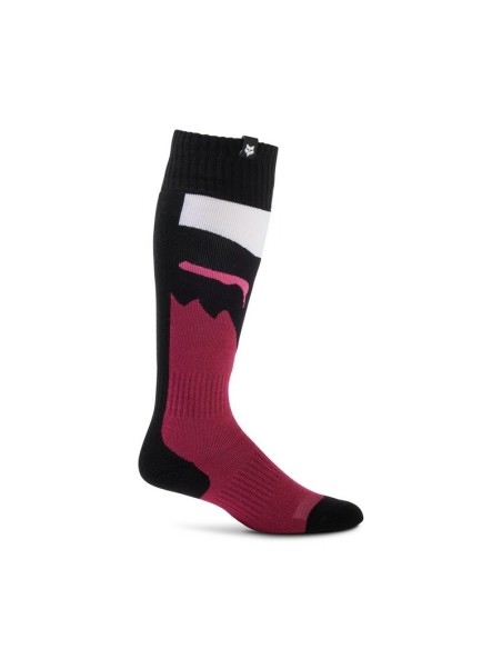 Calcetines Gruesos Mujer Fox 180 Flora Negro/Rosa