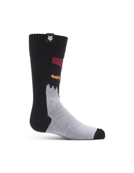 Calcetines Infantiles Fox 180 Flora Negro/Blanco