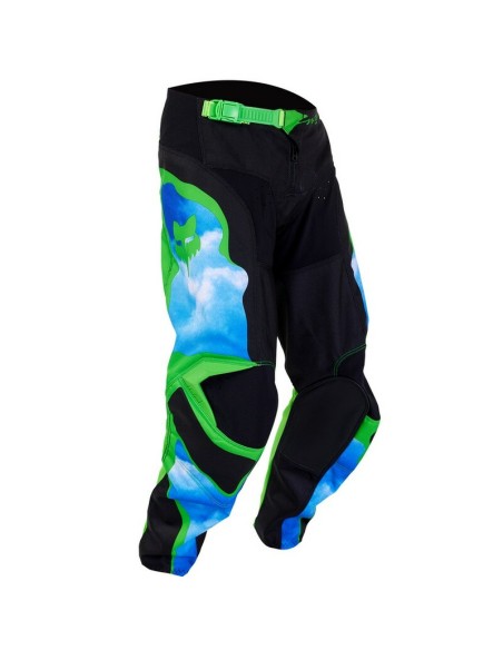 Pantalón Infantil Fox 180 Atlas Negro/Verde