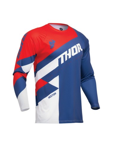 Jersey Thor Sector Checker Azul Marino/Rojo