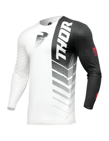 Jersey Thor Prime Analog Negro/Blanco