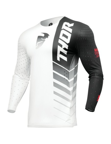 Jersey Thor Prime Analog Negro/Blanco