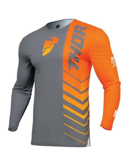 Jersey Thor Prime Analog Gris/Naranja