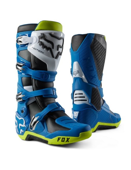 Botas Fox Motion Azul/Amarillo