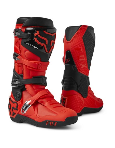 Botas Fox Motion Rojo Fluo