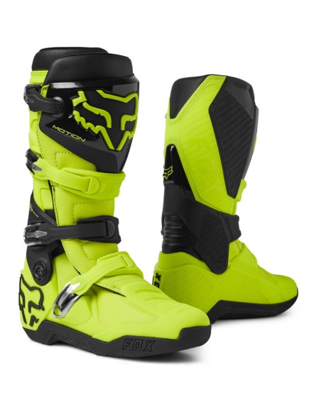 Botas Fox Motion Amarillo Fluo