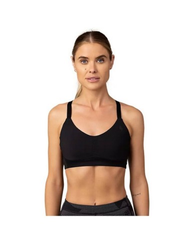 Sujetador Deportivo Mujer Fox Tecbase Negro